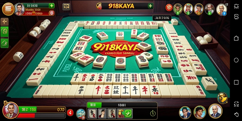 Tampilan gameplay seru di 918KAYA dengan pengalaman Mahjong yang menyenangkan.