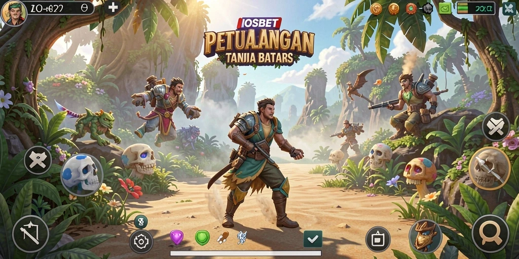 Tangkapan layar menampilkan petualangan mendebarkan di dunia Open World.