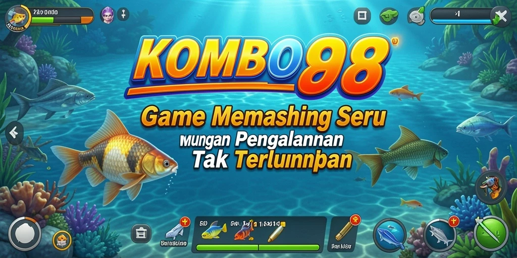 Gameplay KOMBO88 yang menampilkan pengalaman memancing yang menyenangkan.