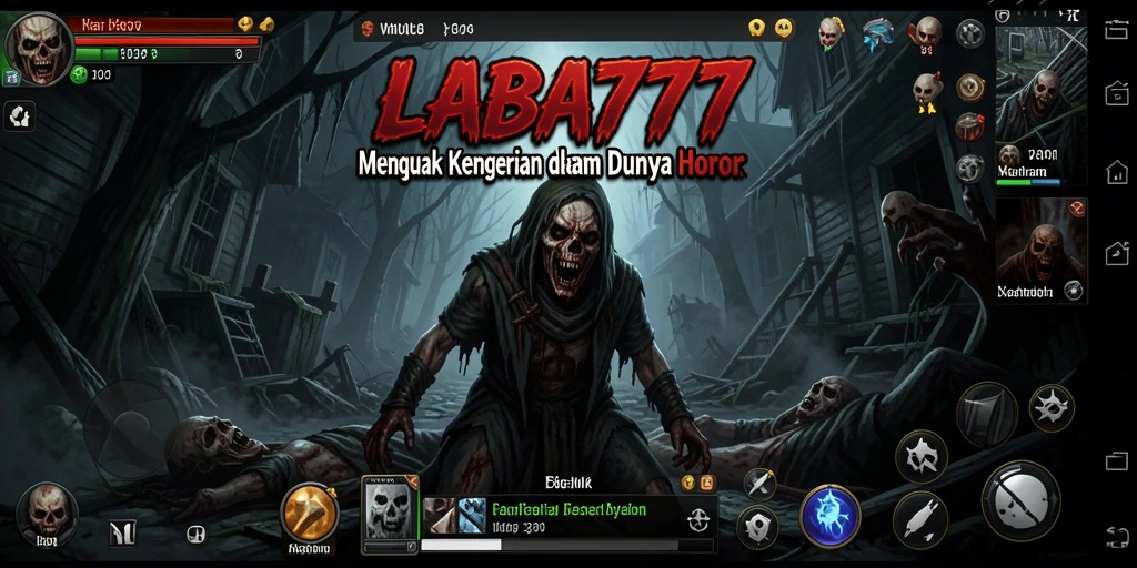 Gameplay LABA777 yang penuh ketegangan dan kengerian.