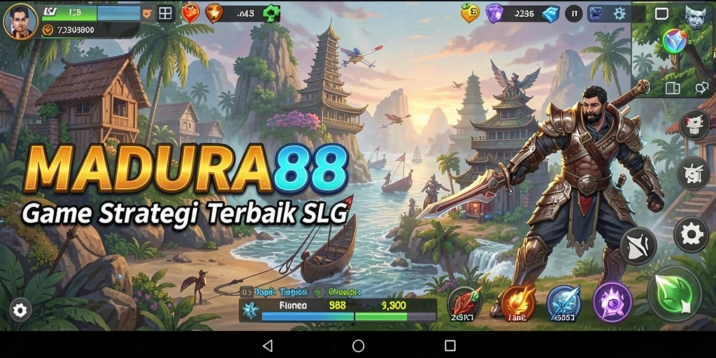 Tampilan gameplay seru dari MADURA88 dalam aksi strategi.