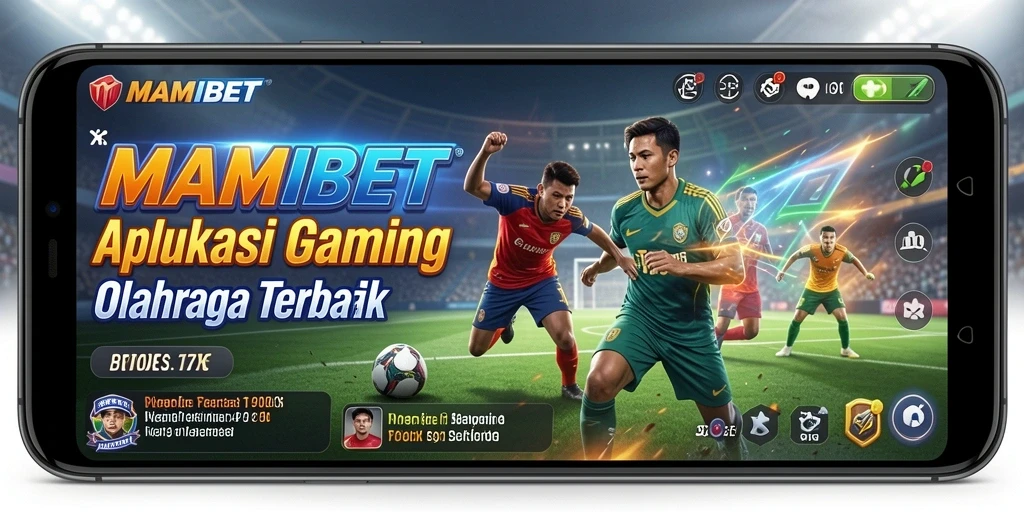 Screenshot gameplay MAMIBET dengan berbagai aksi olahraga yang seru.