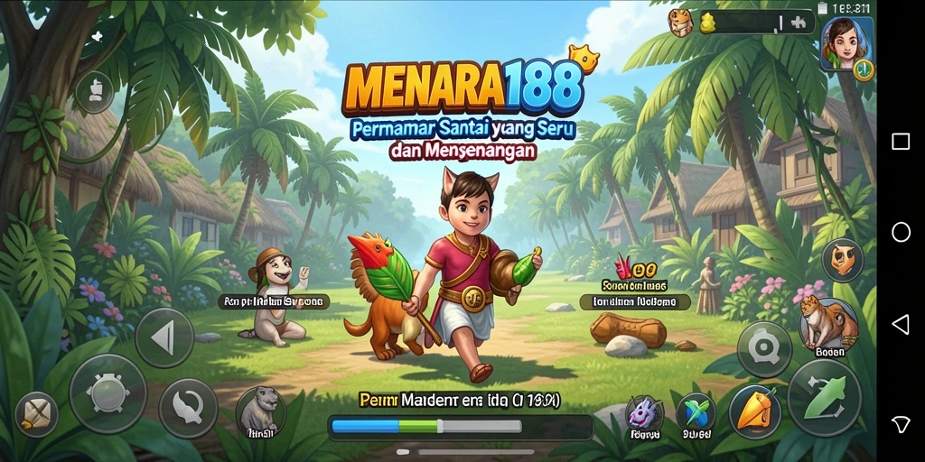 Tangkapan layar MENARA188 yang menampilkan gameplay santai dan seru.