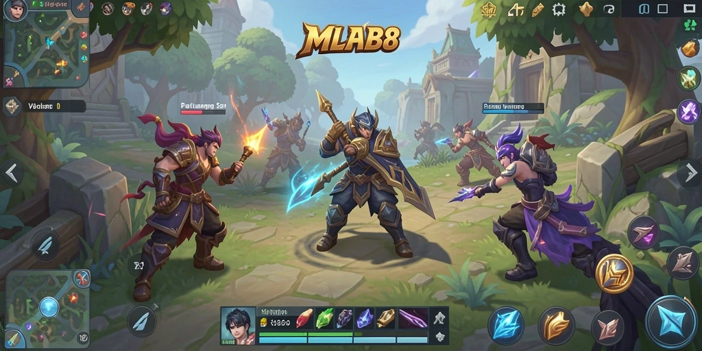 Tampilan gameplay Open World yang mengesankan di MLBB8.