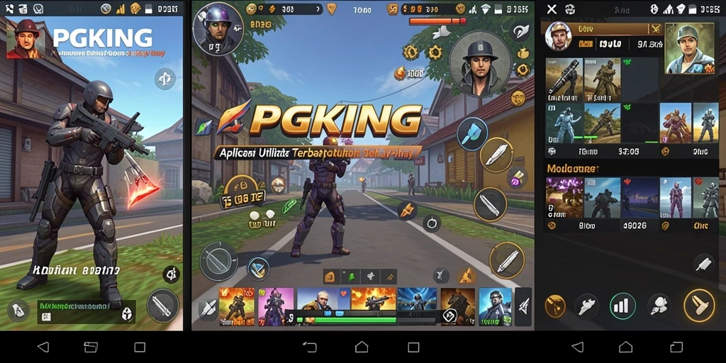 Tampilan antarmuka PGKING yang ramah pengguna dan fungsional.