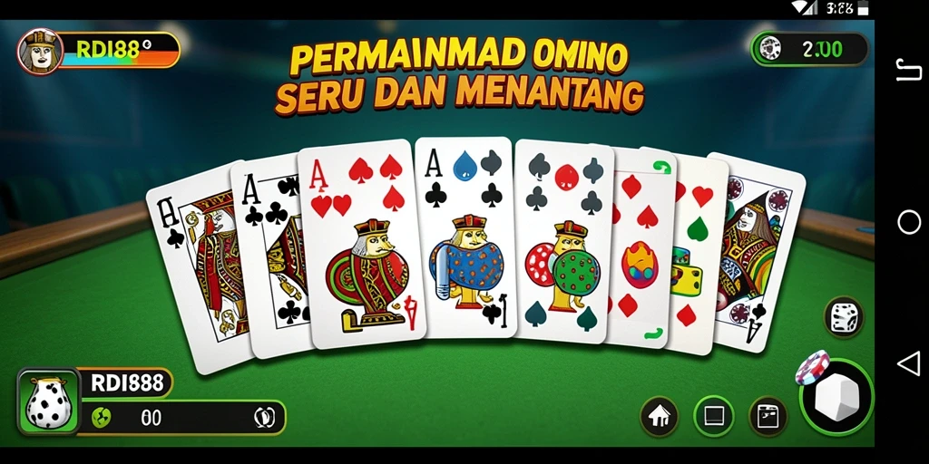 Tampilan gameplay RDI88 yang menarik dan interaktif.