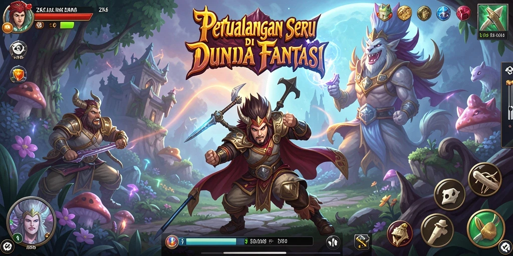 Tampilan gameplay ZK6 yang menakjubkan dalam petualangan seru.